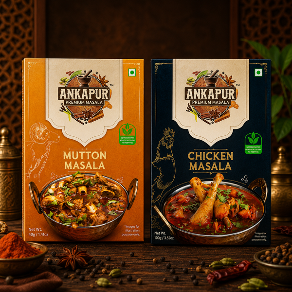 Ankapur Premium Chicken & Mutton Masala | Duo Combo