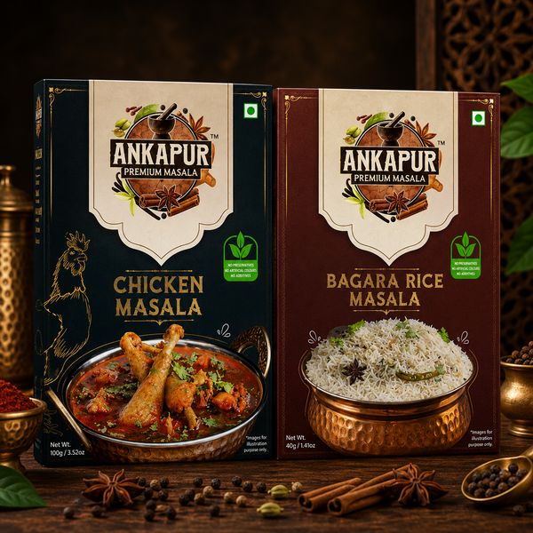 Ankapur Premium Chicken & Bagara Masala | Duo Combo